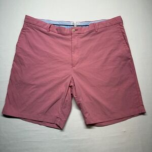 Peter Millar Golf Performance Shorts Pink Mens 40 Lightweight Country Club